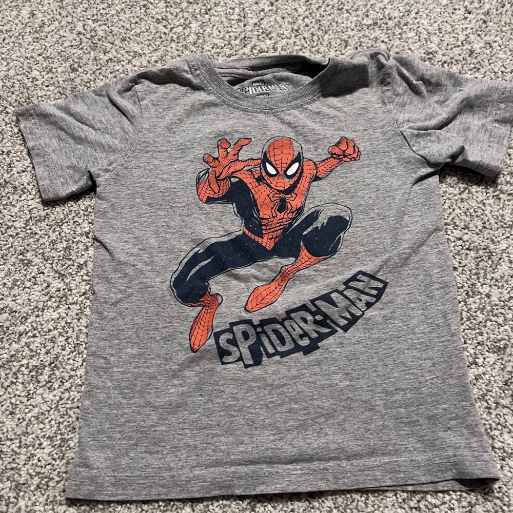 Marvel Gray Spider-Man Shirt